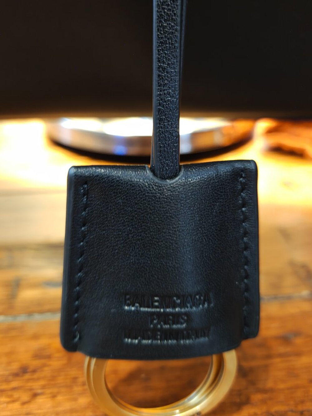 Balenciaga Women's Rodeo HandBag in Black,Smooth Calfskin Aged-Gold Hardware - Picture 7 of 16